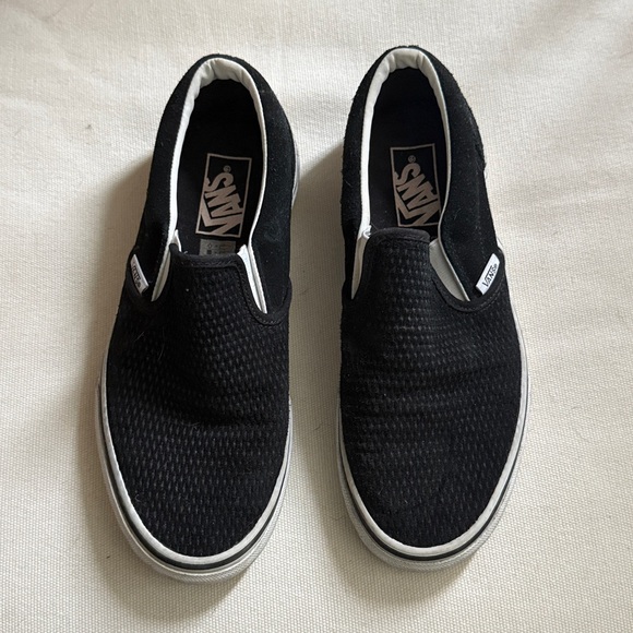 Vans Black Slip-On Shoes - Picture 3 of 6